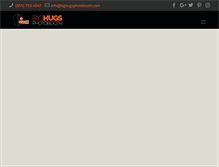 Tablet Screenshot of bighugsphotobooth.com